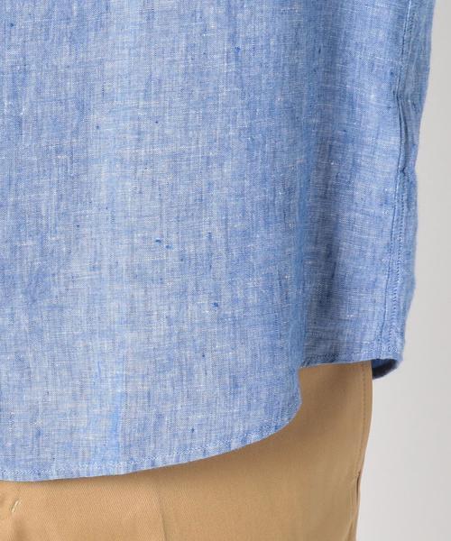 SHIPS(シップス)の「SC: 【BAIRD MCNUTT】 アイリッシュリネン レギュラーカラーシャツ(シャツ/ブラウス・メンズ・ライトブルー/オリーブ/イエロー/ホワイト/ピンク/ネイビー・SMALL/MEDIUM/LARGE/X-LARGE)」の18枚目の写真