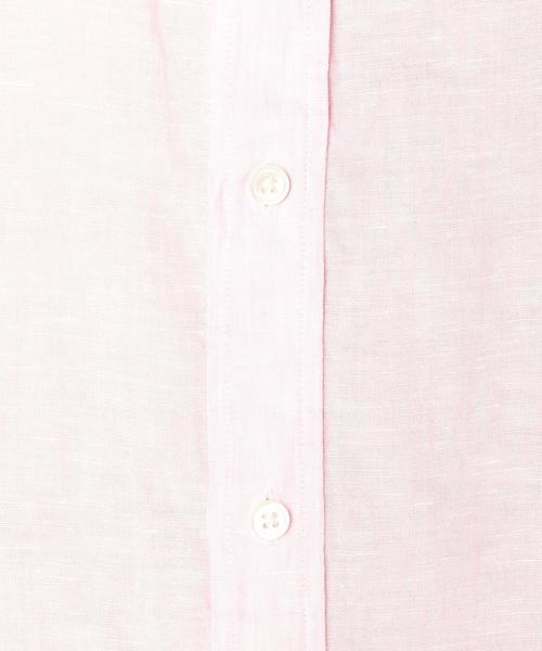 SHIPS(シップス)の「SC: 【BAIRD MCNUTT】 アイリッシュリネン レギュラーカラーシャツ(シャツ/ブラウス・メンズ・ライトブルー/オリーブ/イエロー/ホワイト/ピンク/ネイビー・SMALL/MEDIUM/LARGE/X-LARGE)」の16枚目の写真