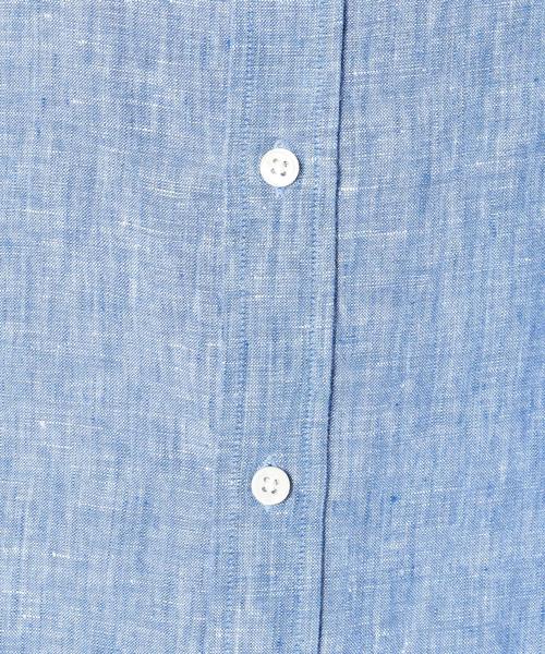 SHIPS(シップス)の「SC: 【BAIRD MCNUTT】 アイリッシュリネン レギュラーカラーシャツ(シャツ/ブラウス・メンズ・ライトブルー/オリーブ/イエロー/ホワイト/ピンク/ネイビー・SMALL/MEDIUM/LARGE/X-LARGE)」の12枚目の写真