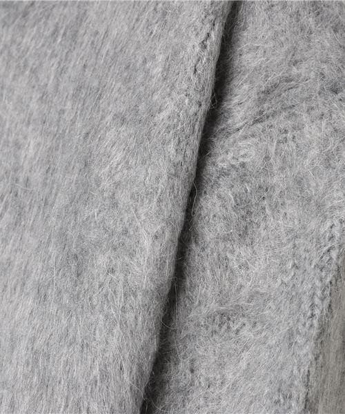 STUDIOUS（ステュディオス）の「【VINCA TOKYO】モヘアニットプルオーバー Mohair knit pullover v051712（ニット/セーター・レディース・グレー/ブルー/イエロー・FREE）」の8枚目の写真
