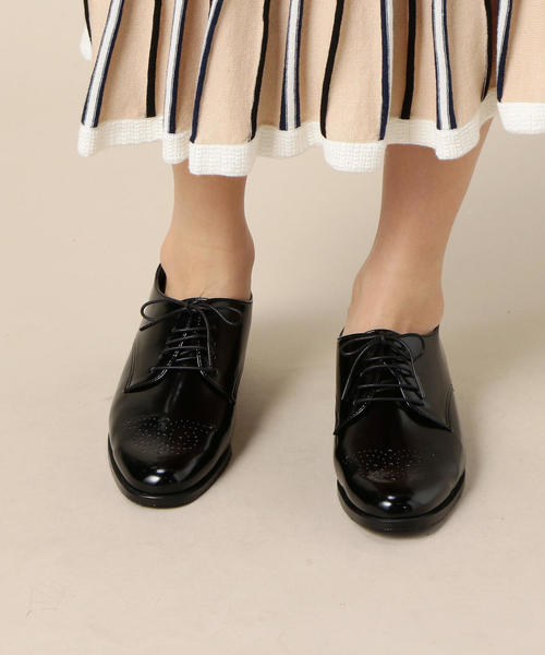 BEAUTY&YOUTH UNITED ARROWS(ビューティーアンドユースユナイテッドアローズ)の「BY メダリオンレースアップシューズ2(ドレスシューズ・レディース・ブラック・35h/37h/38/36/37/36h)」の3枚目の写真