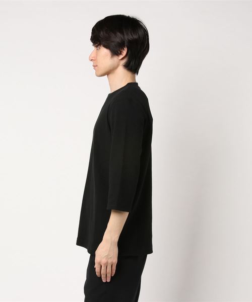 クルーネック ロゴ 蝶 七分袖Tシャツ DT♪MULTIAmaxmaraweekend セール】ワッフルクルーネック七分袖T（Tシャツ/カットソー