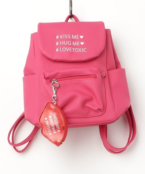 Lovetoxic ラブトキシック の リップポーチ付ミニリュック バックパック リュック Wear