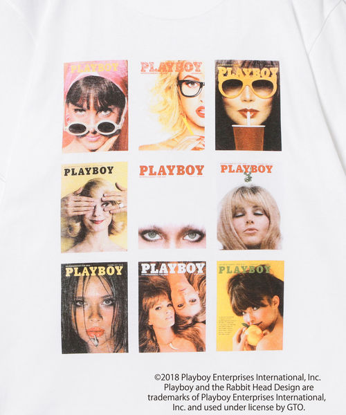 BEAMS T(ビームスティー)の「PLAYBOY × BEAMS T / 別注 Cover Girl Tee(Tシャツ/カットソー・メンズ・ホワイト/ブラック・SMALL/MEDIUM/X-LARGE/LARGE)」の7枚目の写真
