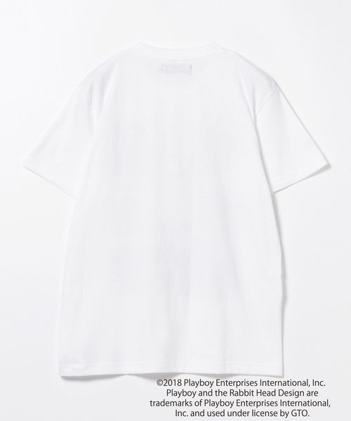 BEAMS T(ビームスティー)の「PLAYBOY × BEAMS T / 別注 Cover Girl Tee(Tシャツ/カットソー・メンズ・ホワイト/ブラック・SMALL/MEDIUM/X-LARGE/LARGE)」の8枚目の写真