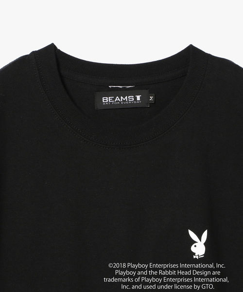 BEAMS T(ビームスティー)の「PLAYBOY × BEAMS T / 別注 Cover Girl Tee(Tシャツ/カットソー・メンズ・ホワイト/ブラック・SMALL/MEDIUM/X-LARGE/LARGE)」の10枚目の写真