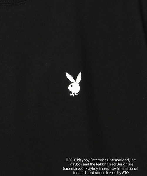 BEAMS T(ビームスティー)の「PLAYBOY × BEAMS T / 別注 Cover Girl Tee(Tシャツ/カットソー・メンズ・ホワイト/ブラック・SMALL/MEDIUM/X-LARGE/LARGE)」の11枚目の写真
