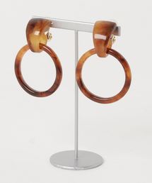 RIVE DROITE | 樹脂リングイヤリング(ピアス（両耳用）)