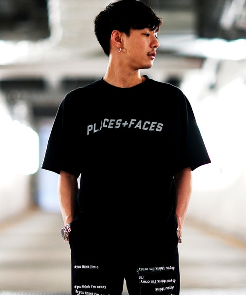 PLACES+FACES（プレイシーズフェイシーズ）の「【PULP】PLACES+FACES 3M LOGO T-SH（Tシャツ/カットソー・メンズ・ホワイト/ブラック/グレー/ネイビー/レッド・SMALL/MEDIUM/LARGE/X-LARGE）」の3枚目の写真