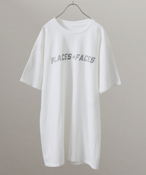 PLACES+FACES（プレイシーズフェイシーズ）の「【PULP】PLACES+FACES 3M LOGO T-SH（Tシャツ/カットソー・メンズ・ホワイト/ブラック/グレー/ネイビー/レッド・SMALL/MEDIUM/LARGE/X-LARGE）」の8枚目の写真