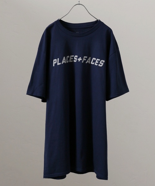 PLACES+FACES（プレイシーズフェイシーズ）の「【PULP】PLACES+FACES 3M LOGO T-SH（Tシャツ/カットソー・メンズ・ホワイト/ブラック/グレー/ネイビー/レッド・SMALL/MEDIUM/LARGE/X-LARGE）」の21枚目の写真