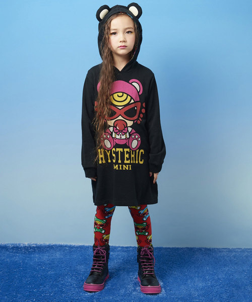 TEDDY MINI総柄 ニーハイソックス（ソックス/靴下）｜HYSTERIC MINI