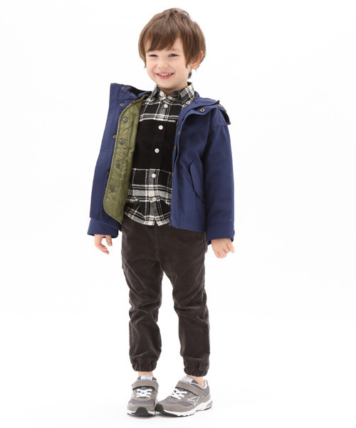 GLOBAL WORK（グローバルワーク）の「【キッズ】ライナーツキ３ＷＡＹマンパ/798006（マウンテンパーカー・キッズ・ブラック/ベージュ/ネイビー・MEDIUM/X-LARGE/XX-LARGE/SMALL/LARGE）」の6枚目の写真