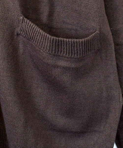 Anytime Songs(エニータイムソングス)の「Vネックカーディガン(ニット/セーター・メンズ・チャコール/ブルー/ブラック/グレー系その他/マスタード/ワインレッド/ネイビー/ブラック系その他/ブラウン・LARGE/MEDIUM/X-LARGE)」の20枚目の写真