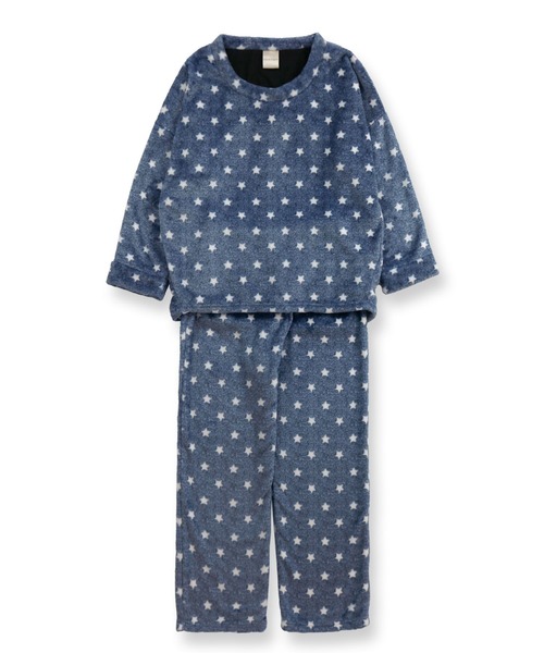 fran de lingerie（フランデランジェリー）の「memory fleece マイクロフリース プルオーバー上下セット（ルームウェア/パジャマ・レディース・ホワイト/パープル/ネイビー/オフホワイト/ピンク/オレンジ/ミント/ダークブルー/ワイン/グレー/ブルーパープル・M-L）」の6枚目の写真