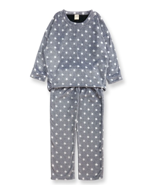 fran de lingerie（フランデランジェリー）の「memory fleece マイクロフリース プルオーバー上下セット（ルームウェア/パジャマ・レディース・ホワイト/パープル/ネイビー/オフホワイト/ピンク/オレンジ/ミント/ダークブルー/ワイン/グレー/ブルーパープル・M-L）」の17枚目の写真