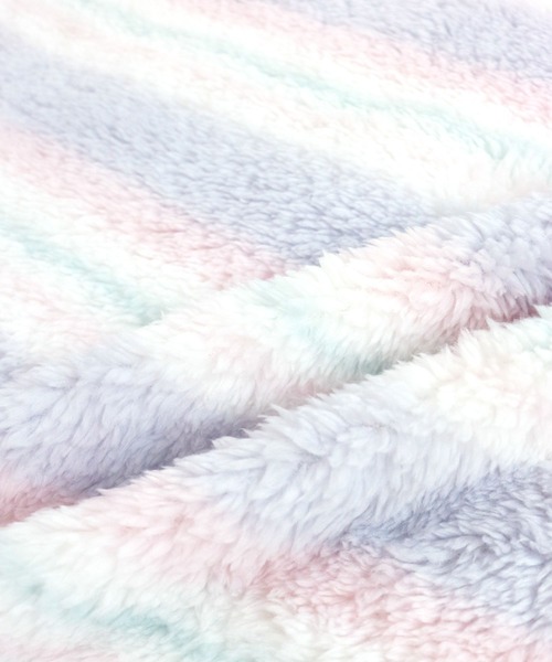 fran de lingerie（フランデランジェリー）の「memory fleece マイクロフリース プルオーバー上下セット（ルームウェア/パジャマ・レディース・ホワイト/パープル/ネイビー/オフホワイト/ピンク/オレンジ/ミント/ダークブルー/ワイン/グレー/ブルーパープル・M-L）」の13枚目の写真