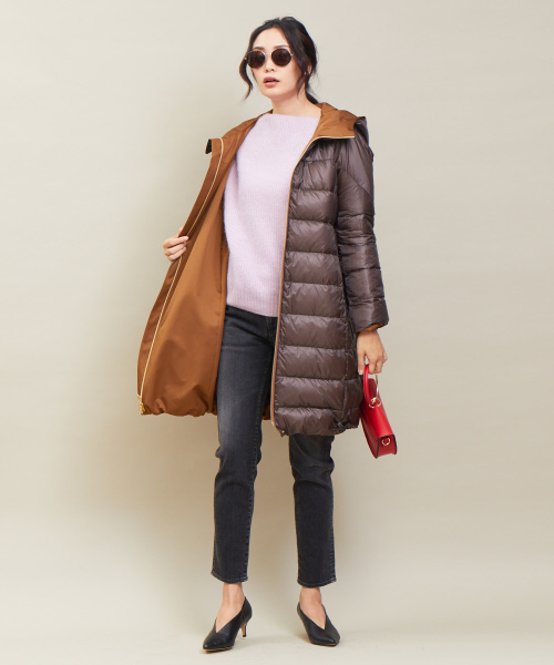 qualite（カリテ）の「フォックスウールニットプルオーバー（ニット/セーター・レディース・ライトグレー/イエロー/ブルー/ライラック・38/36）」の21枚目の写真