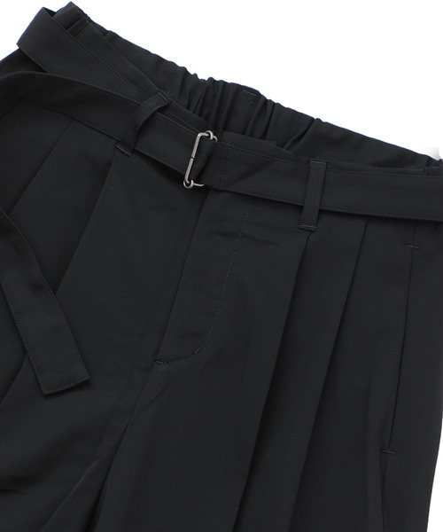 美品 kazuyuki kumagai ストレッチギャバ ジャケット＋パンツ TA/PEライトストレッチギャバ ワイドジョッパーズパンツ