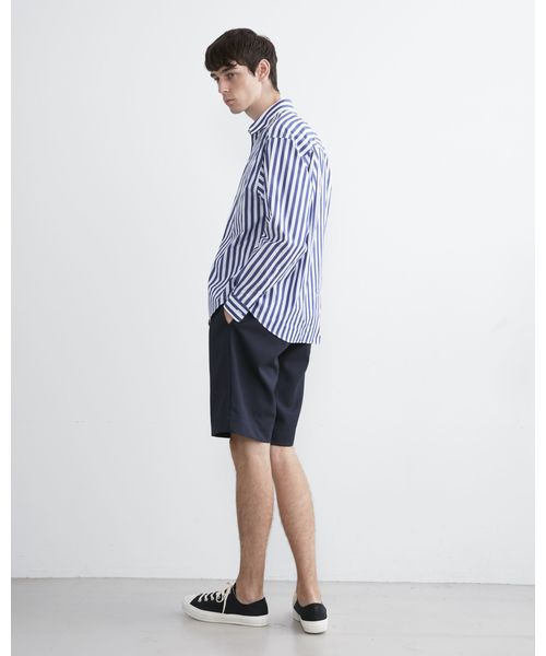 Traditional Weatherwear（トラディショナルウェザーウェア）の「【MEN'S】レギュラーシャツ ウィズ ワイヤー（シャツ/ブラウス・メンズ・ブルー系その他/ブルー系その他2・S/XS/M/L）」の4枚目の写真