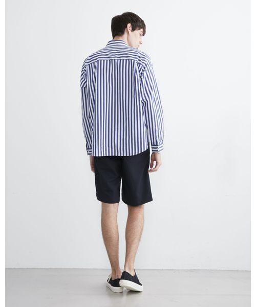 Traditional Weatherwear（トラディショナルウェザーウェア）の「【MEN'S】レギュラーシャツ ウィズ ワイヤー（シャツ/ブラウス・メンズ・ブルー系その他/ブルー系その他2・S/XS/M/L）」の5枚目の写真
