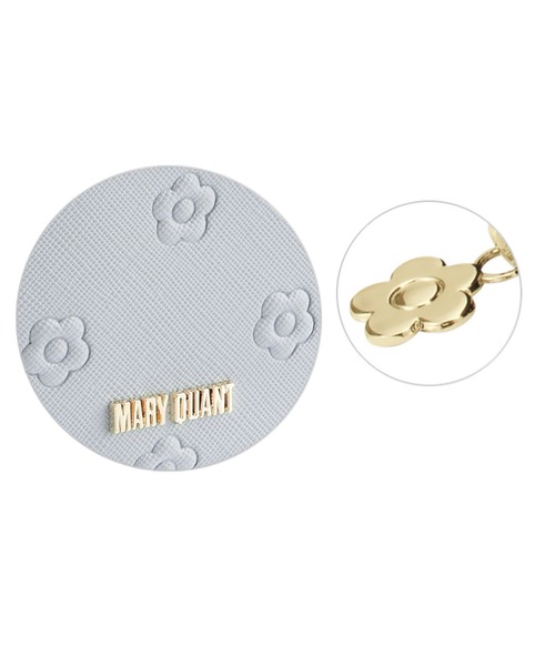 シンプルエンボスデイジーミニポーチ（ポーチ）｜MARY QUANT