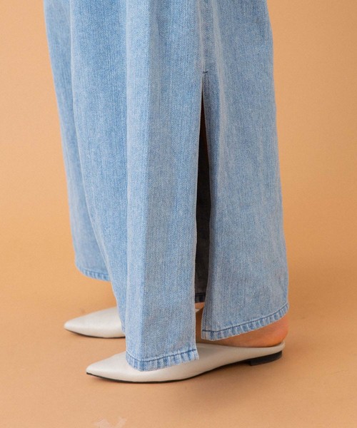 UNITED TOKYO（ユナイテッドトウキョウ）の「バギーデニムパンツ（デニムパンツ・レディース・ブルー/ネイビー・1）」の4枚目の写真