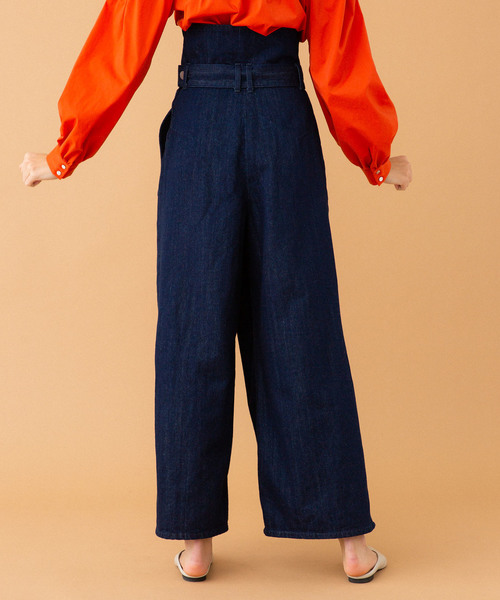 UNITED TOKYO（ユナイテッドトウキョウ）の「バギーデニムパンツ（デニムパンツ・レディース・ブルー/ネイビー・1）」の22枚目の写真