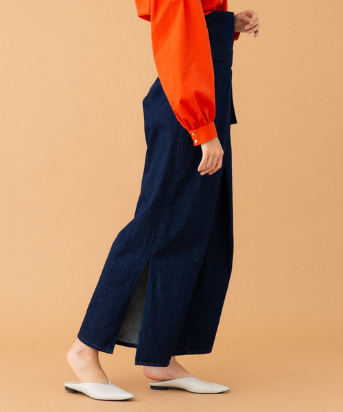 UNITED TOKYO（ユナイテッドトウキョウ）の「バギーデニムパンツ（デニムパンツ・レディース・ブルー/ネイビー・1）」の21枚目の写真