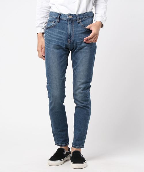 WEGO（ウィゴー）の「WEGO/ストレッチデニムスキニーパンツ（デニムパンツ・メンズ・インディゴブルー/ダークインディゴブルー/ライトインディゴブルー/ブラック・SMALL/MEDIUM/LARGE）」の16枚目の写真