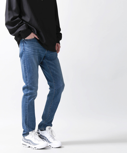 WEGO（ウィゴー）の「WEGO/ストレッチデニムスキニーパンツ（デニムパンツ・メンズ・インディゴブルー/ダークインディゴブルー/ライトインディゴブルー/ブラック・SMALL/MEDIUM/LARGE）」の9枚目の写真