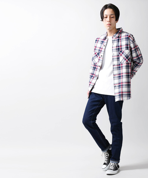 WEGO（ウィゴー）の「WEGO/ストレッチデニムスキニーパンツ（デニムパンツ・メンズ・インディゴブルー/ダークインディゴブルー/ライトインディゴブルー/ブラック・SMALL/MEDIUM/LARGE）」の10枚目の写真