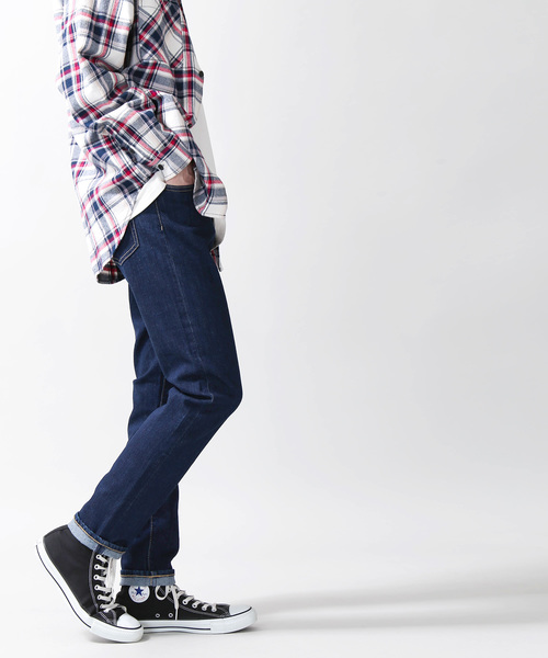 WEGO（ウィゴー）の「WEGO/ストレッチデニムスキニーパンツ（デニムパンツ・メンズ・インディゴブルー/ダークインディゴブルー/ライトインディゴブルー/ブラック・SMALL/MEDIUM/LARGE）」の11枚目の写真