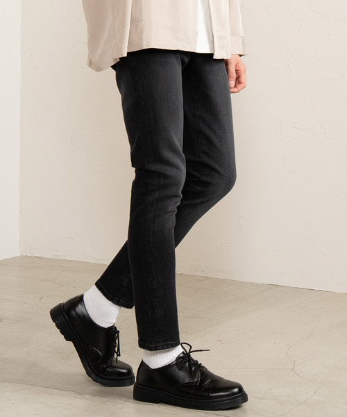 WEGO（ウィゴー）の「WEGO/ストレッチデニムスキニーパンツ（デニムパンツ・メンズ・インディゴブルー/ダークインディゴブルー/ライトインディゴブルー/ブラック・SMALL/MEDIUM/LARGE）」の19枚目の写真