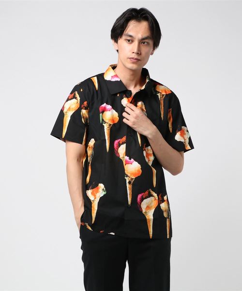 Aymmy アイス柄シャツ アイス柄シャツ | CUSTOM FEVER