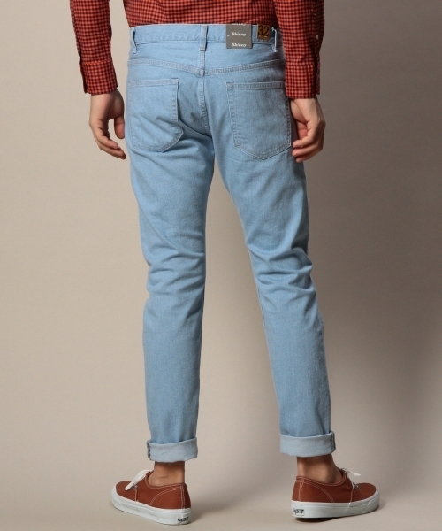 BEAUTY&YOUTH UNITED ARROWS（ビューティーアンドユースユナイテッドアローズ）の「BY シェービング ストレッチデニム 5P-スキニー ◆（デニムパンツ・メンズ・ブラック/コバルトブルー・28inch/34inch/30inch/32inch）」の13枚目の写真