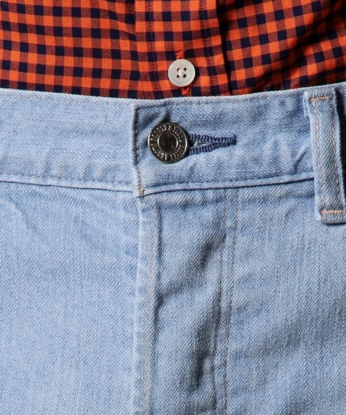 BEAUTY&YOUTH UNITED ARROWS（ビューティーアンドユースユナイテッドアローズ）の「BY シェービング ストレッチデニム 5P-スキニー ◆（デニムパンツ・メンズ・ブラック/コバルトブルー・28inch/34inch/30inch/32inch）」の5枚目の写真