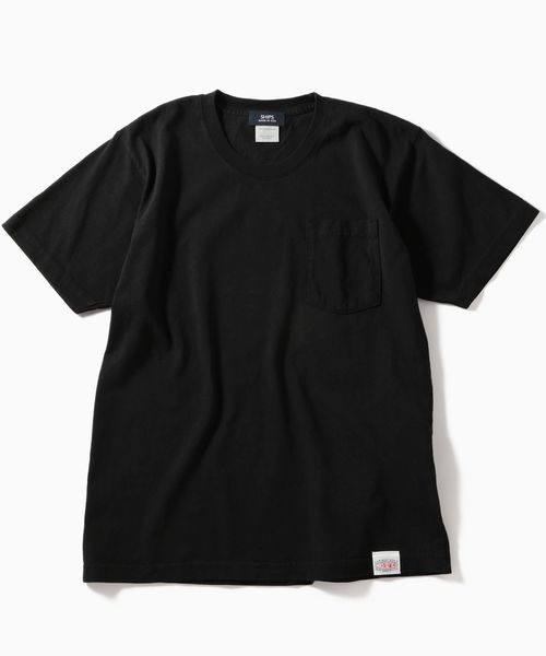 SHIPS(シップス)の「SHIPS×CORNERWEAR: アメリカ製 ポケット Tシャツ(Tシャツ/カットソー・メンズ・ホワイト/ブラック/ベージュ系その他/ライトブルー・MEDIUM/SMALL/X-SMALL/LARGE)」の18枚目の写真