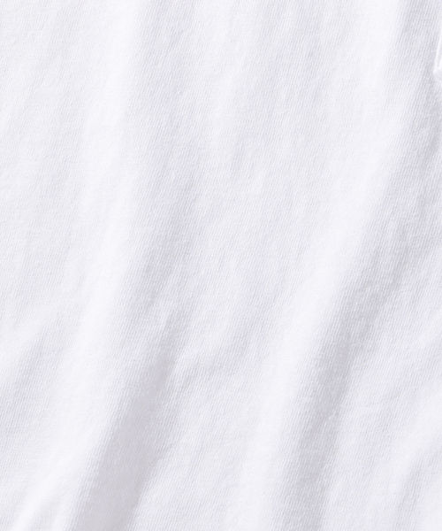 SHIPS(シップス)の「SHIPS×CORNERWEAR: アメリカ製 ポケット Tシャツ(Tシャツ/カットソー・メンズ・ホワイト/ブラック/ベージュ系その他/ライトブルー・MEDIUM/SMALL/X-SMALL/LARGE)」の10枚目の写真