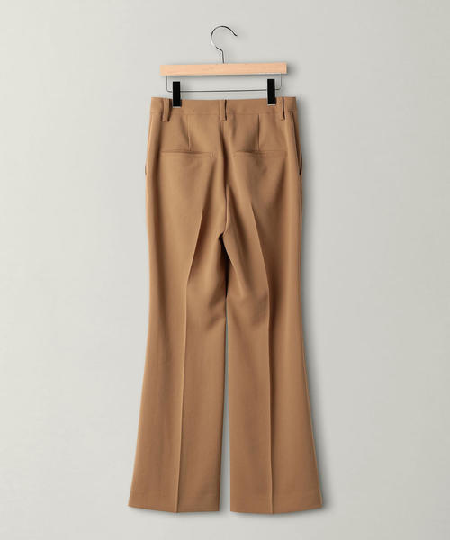 BEAUTY&YOUTH UNITED ARROWS（ビューティーアンドユースユナイテッドアローズ）の「BY ツイルカラーフレアパンツ 2о（その他パンツ・レディース・ブラック/ベージュ/コバルトブルー・SMALL/LARGE/MEDIUM）」の4枚目の写真