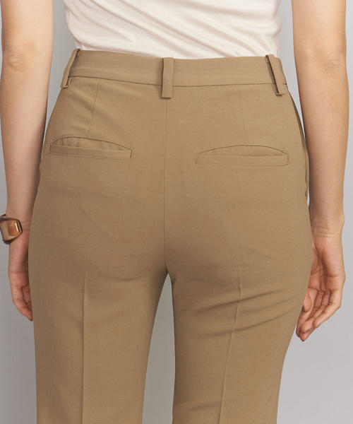 BEAUTY&YOUTH UNITED ARROWS（ビューティーアンドユースユナイテッドアローズ）の「BY ツイルカラーフレアパンツ 2о（その他パンツ・レディース・ブラック/ベージュ/コバルトブルー・SMALL/LARGE/MEDIUM）」の5枚目の写真