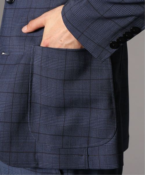 EDIFICE(エディフィス)の「FUNCTION MOBILE EVALET ツイル ジャケット(テーラードジャケット・メンズ・グレー/ブルー/ブルー系その他・44/46/48/50)」の18枚目の写真