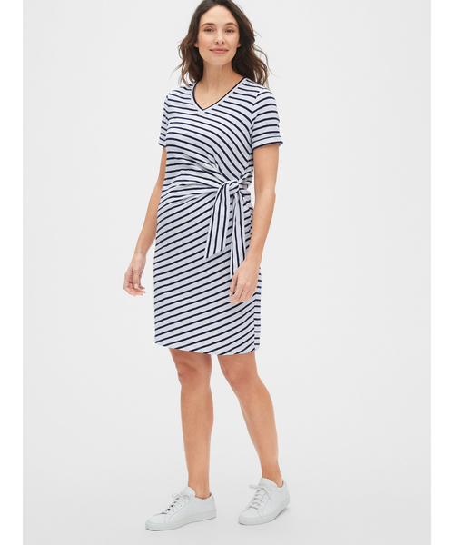 マタニティ サイドタイ Vネックtシャツワンピース マタニティウェア Gap ギャップ のファッション通販 Zozotown