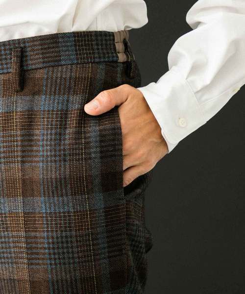 UNITED TOKYO（ユナイテッドトウキョウ）の「スリットフレアパンツ（その他パンツ・メンズ・ブラウン/ネイビー・1/2/3）」の9枚目の写真