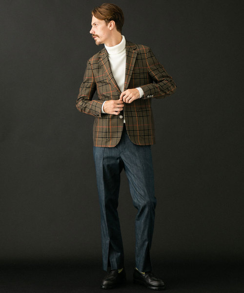 UNITED TOKYO（ユナイテッドトウキョウ）の「スリットフレアパンツ（その他パンツ・メンズ・ブラウン/ネイビー・1/2/3）」の4枚目の写真