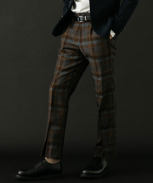 UNITED TOKYO（ユナイテッドトウキョウ）の「スリットフレアパンツ（その他パンツ・メンズ・ブラウン/ネイビー・1/2/3）」の16枚目の写真