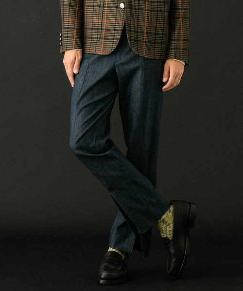 UNITED TOKYO（ユナイテッドトウキョウ）の「スリットフレアパンツ（その他パンツ・メンズ・ブラウン/ネイビー・1/2/3）」の15枚目の写真