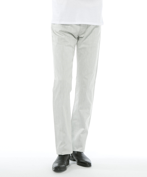 Calvin Klein（カルバン・クライン）の「（Parker）ヘリンボーンストレッチパンツ（デニムパンツ・メンズ・ライトグレー系/ブラック系/ネイビー系・33/32/31/30/29/34）」の2枚目の写真