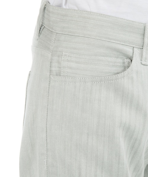 Calvin Klein（カルバン・クライン）の「（Parker）ヘリンボーンストレッチパンツ（デニムパンツ・メンズ・ライトグレー系/ブラック系/ネイビー系・33/32/31/30/29/34）」の8枚目の写真