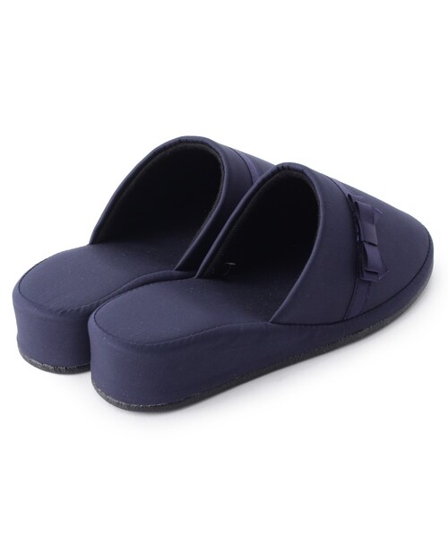 SHOO・LA・RUE（シューラルー）の「携帯バッグ付スリッパ（ルームシューズ/スリッパ・レディース・ブラック/ネイビー/ネイビー系/ブラック系・00）」の10枚目の写真